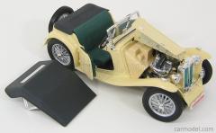 LUCKY 92468 DIECAST 1/18 1947 MG TC MIDGET-YELLOW