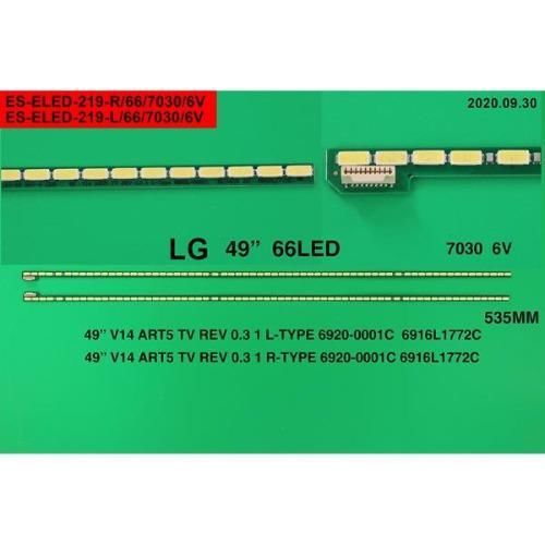 LCD LED 2232-2 Lİ-49UB830V 49UB850V 49PUS7909 49UB8200 49UF695V-ELED219-WİNKEL