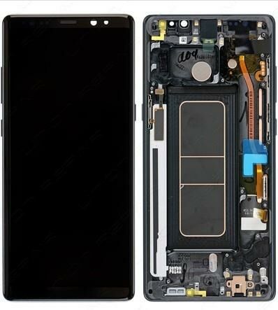 TELEFON EKRANI SAMSUNG NOTE 8 SERVİS ORJİNALİ GOLD