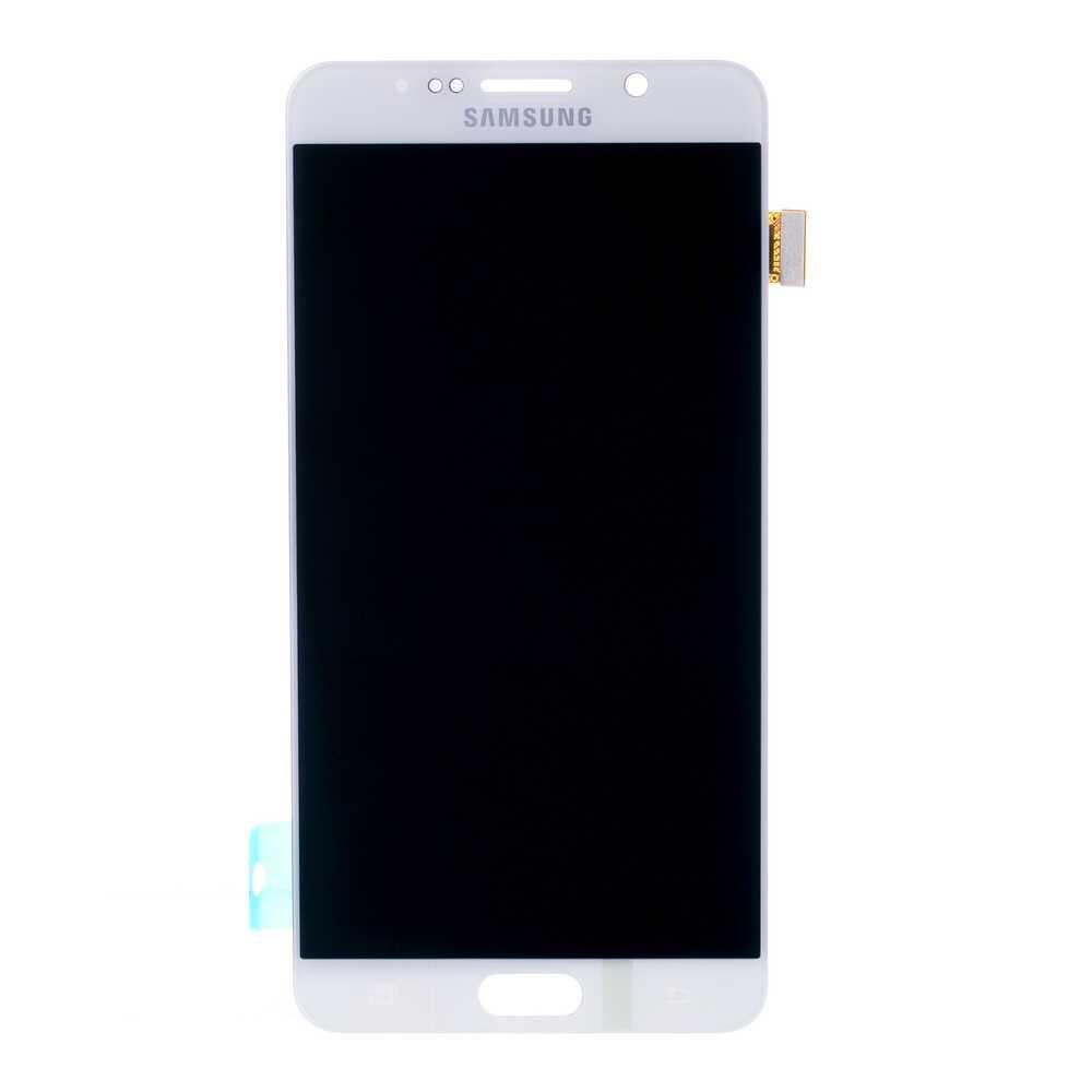 TELEFON EKRANI SAMSUNG NOTE 5 SERVİS ORJİNALİ BEYAZ