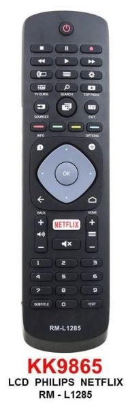 KUMANDA 1154  KK9865-PHILIPS NETFLİX L1285 LCD