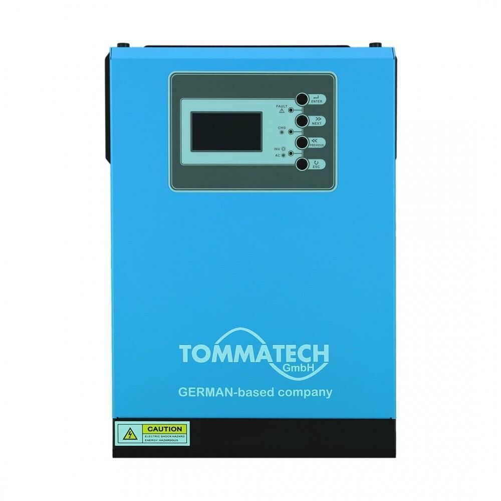 İNVERTER 1 KW 12 VOLT 1000 WATT AKILLI TAM SİNÜS PVM-OFG-TT-01-NEW1K-12MF-TOMMATECH