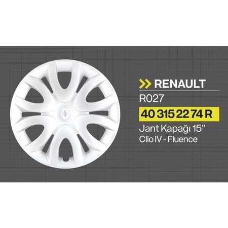 Fluence 15 İnç Jant Kapağı 403152274R