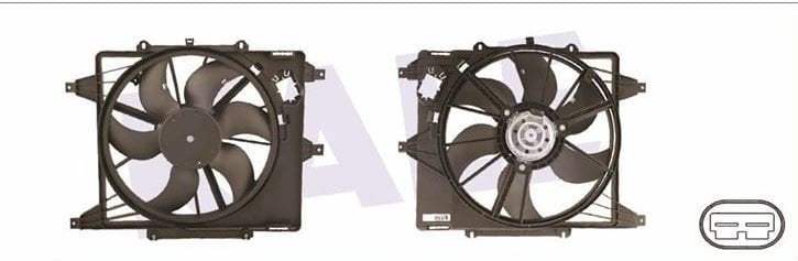 Clio 2 - Kango Fan Motoru Komple 7701051483