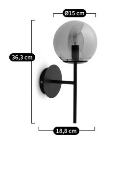 Vinner UK-APK004 Statik Siyah Aplik