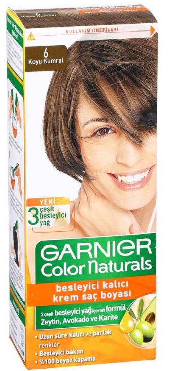 Garnier Color Naturals 6.0 - Koyu Kumral Saç Boyası