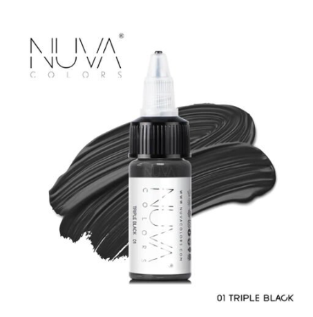 Nuva Colors Triple Black Eyeliner Boyası 15 Ml