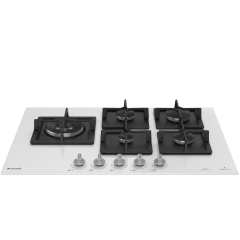 Arçelik OCD K 752-2 DWKYB Wok Gözlü Beyaz Cam Ankastre Ocak