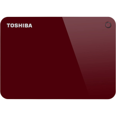 Toshiba 2,5 2TB Canvio Advance USB3.0 Kırmızı Taşınabilir Disk