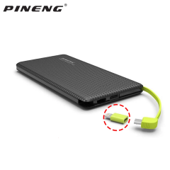 Pineng PN-951 10000 mAh Lityum Polimer Siyah Powerbank