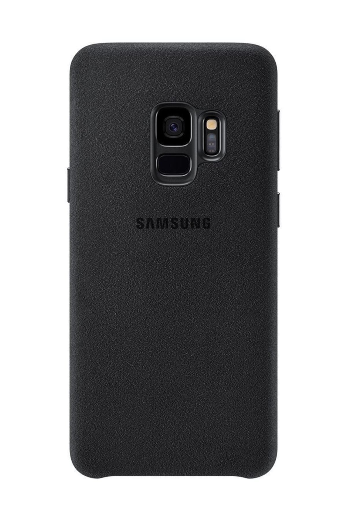 Samsung S9 Alcantara Siyah Kılıf