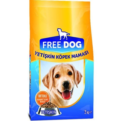 Free Dog 3 kg Biftek Yetişkin Köpek Maması