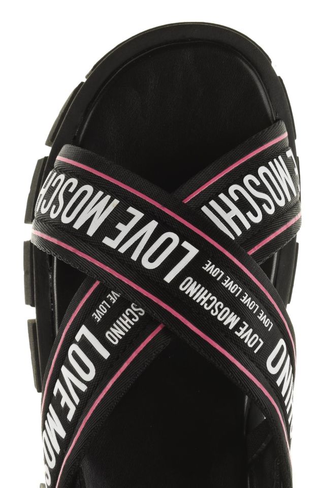 Flat Sandals Love Moschino
