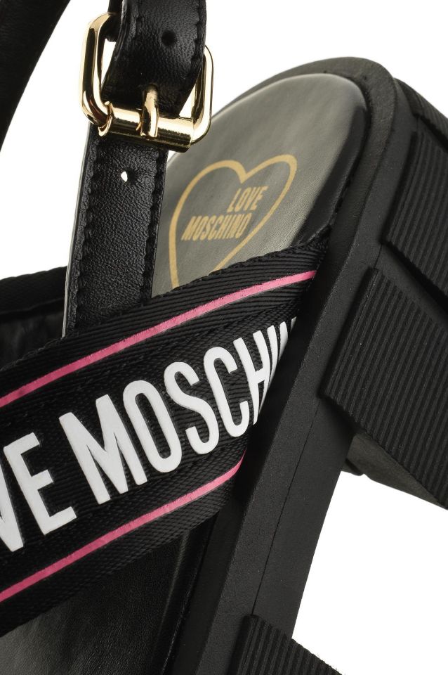 Flat Sandals Love Moschino