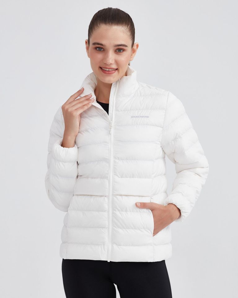 W Outerwear Pop Up Detailed Padded Jacket