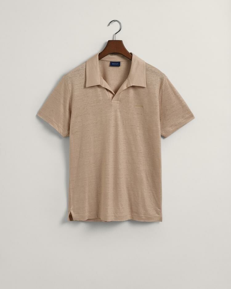 LINEN SOLID SS POLO