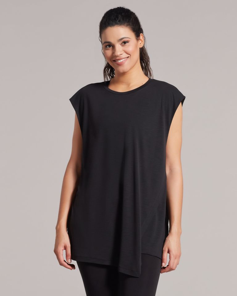 W Soft Touch Smart Detailed Tank T-Shirt