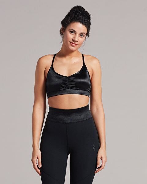 W Performance Coll. Shinny Detailed Mid Support Bra