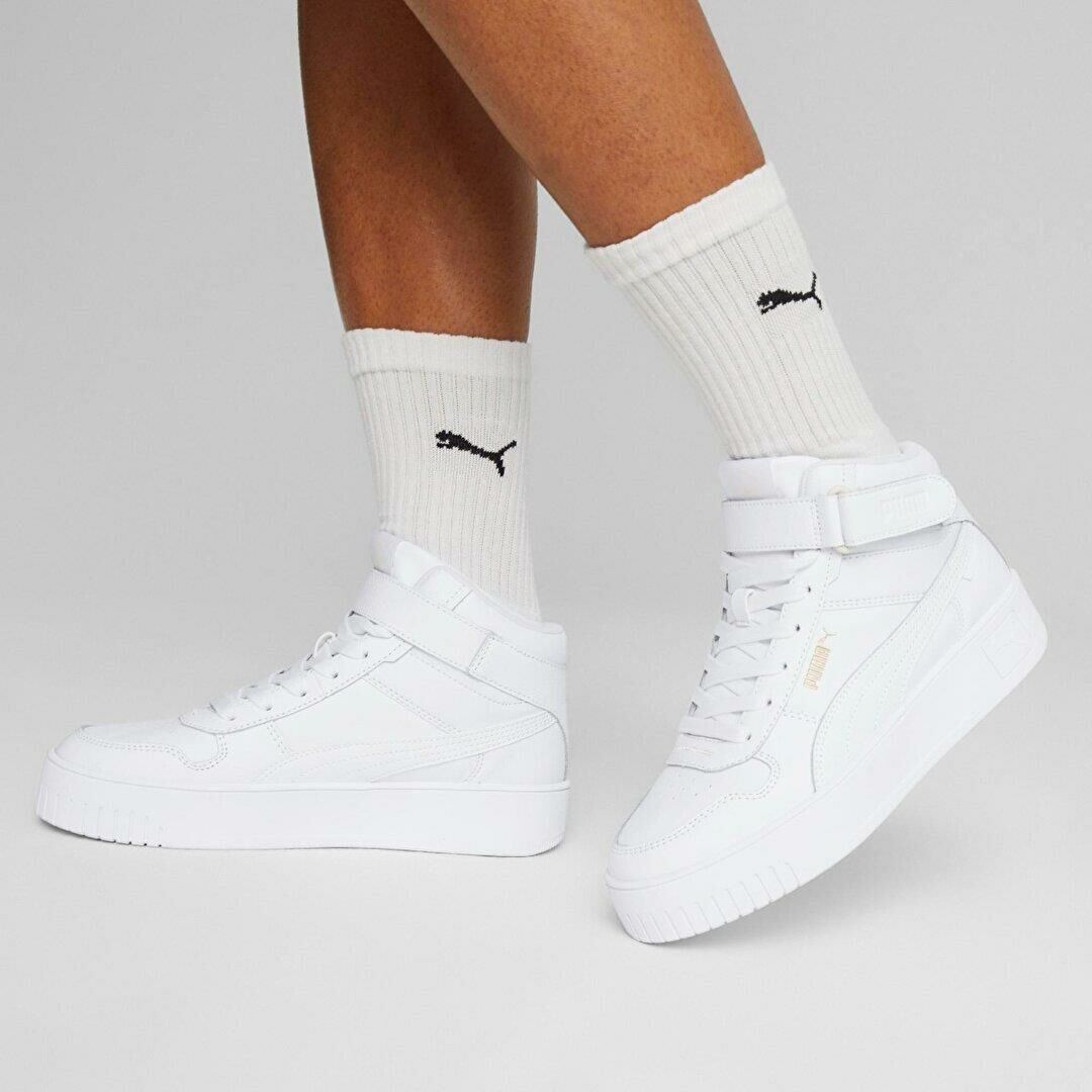 Carina Street Mid-PUMA White-PUMA White-Gold