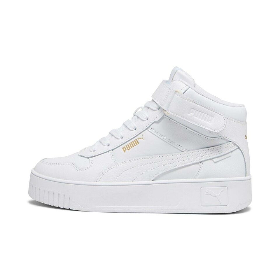 Carina Street Mid-PUMA White-PUMA White-Gold