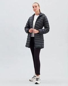 W Essential Maxi Lenght Hooded Jacket