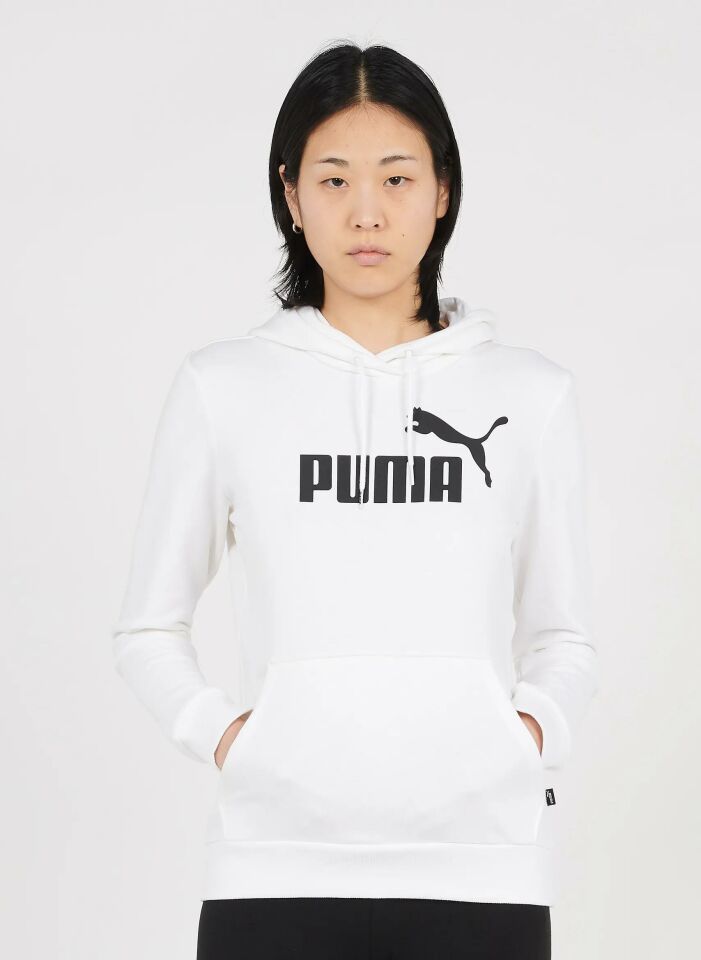 ESS Logo Hoodie TR Puma White