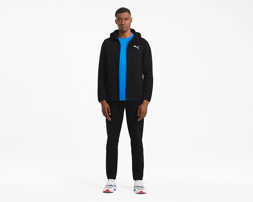 EVOSTRIPE Core FZ Hoodie Puma Black