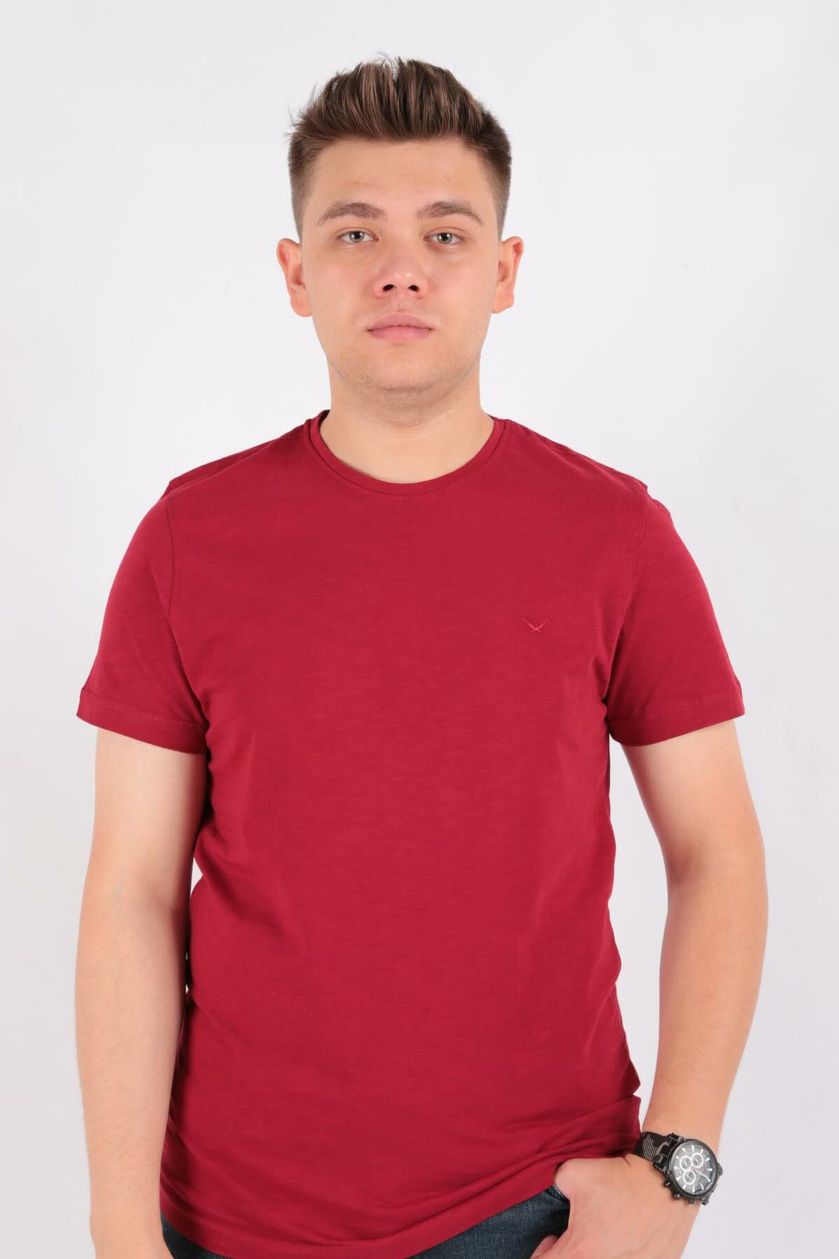 CAZ 4602 ORTA BİS FLAMLI T-SHIRT