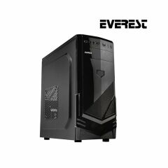 KASA EVEREST 277A 250W SİYAH MESH PANEL KASA