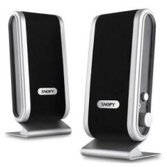 Snopy SN-820 2.0 Siyah/Gümüş USB Speaker