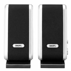 Snopy SN-820 2.0 Siyah/Gümüş USB Speaker