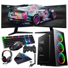 I5 10400F 16GB 240SSD 1TB HDD 8GB RTX3050 Çift 24'' Monitörlü (Gaming SET)