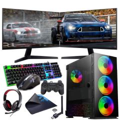 I7 12700F 16GB 240GB SSD 1TB HDD 6GB GTX1660S Çift 24'' Monitörlü (Gaming SET)