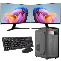 INTEL i7 13700 16GB 480GB SSD Çift 24'' Monitörlü Ev ve Ofis Bilgisayarı (Business)