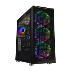 PERFORMAX GAMING KASA HELLFIRE SIYAH RGB 550W 80+