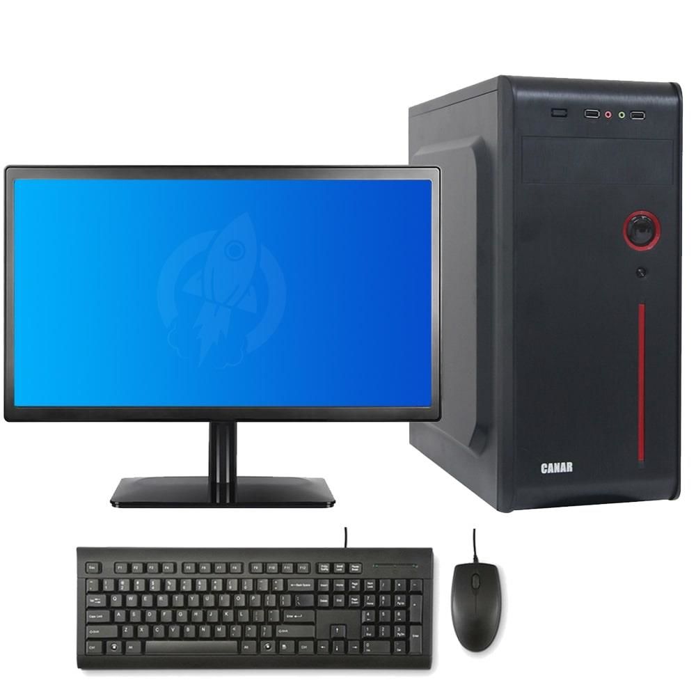 INTEL I3 4GB 120GB SSD 19'' Monitörlü Masaüstü Bilgisayar