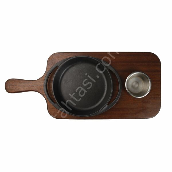Metal Sosluklu Döküm Set 20x47 cm