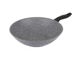 TANTİTONİ GRANITTE GRİ GRANİT WOK TAVA 28CM