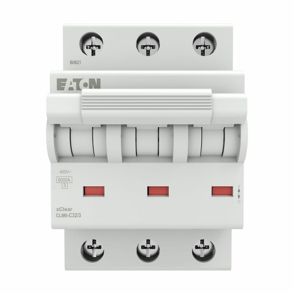 EATON CLM6-C32/3 Minyatür Devre Kesici - 6kA - C eğrisi - 3x32A-EATON