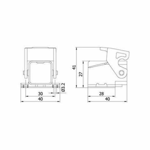 METE ENERJİ 5X10A. ÇOKLU TERMOPLASTİK EĞİK MAKİNE PRİZİ 403077
