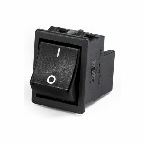 EMAS A14B1H10 30X22MM SİYAH IŞIKSIZ 2NA TERMİNALLİ ASAL SWİTCH