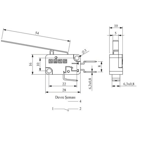 EMAS MK1KIM3 MİKRO SİVİÇ UZUN KOLLU