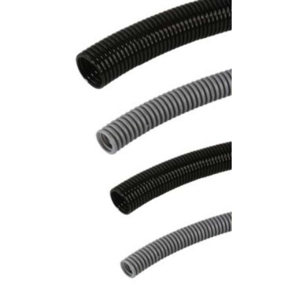 MUTLUSAN Ø17 POLYPROPILEN SPİRAL BORU (SİYAH) (50 METRE)