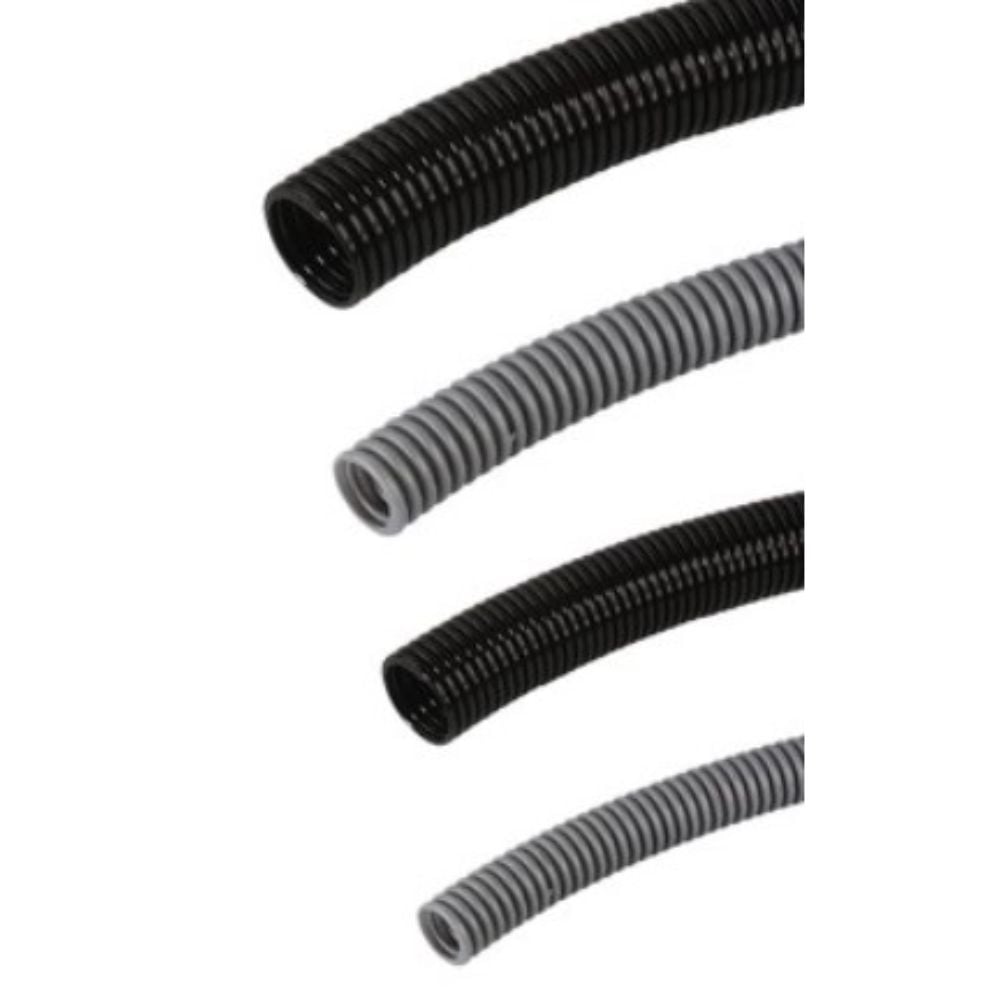 MUTLUSAN Ø17 POLYPROPILEN SPİRAL BORU (SİYAH) (50 METRE)