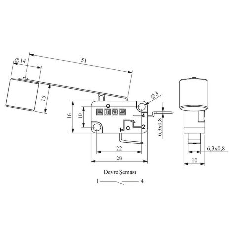 EMAS MK1KIM31A MİKRO SİVİÇ UZUN KOLLU START-AGIRLIKLI