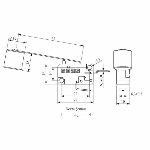 EMAS MK1KIM31A MİKRO SİVİÇ UZUN KOLLU START-AGIRLIKLI