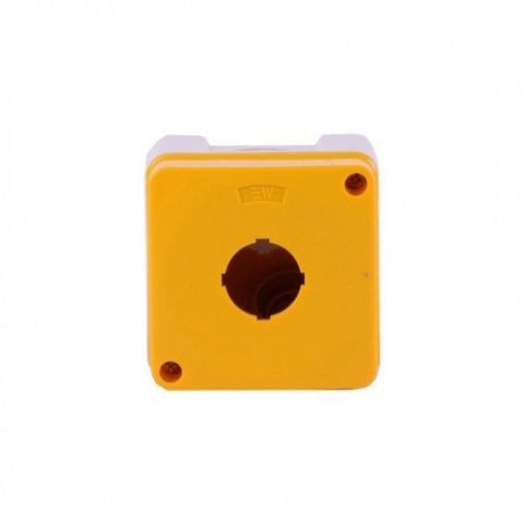 METE ENERJİ 1' Lİ TERMOPLASTİK ACİL STOP KUTUSU(SARI)  4021010508