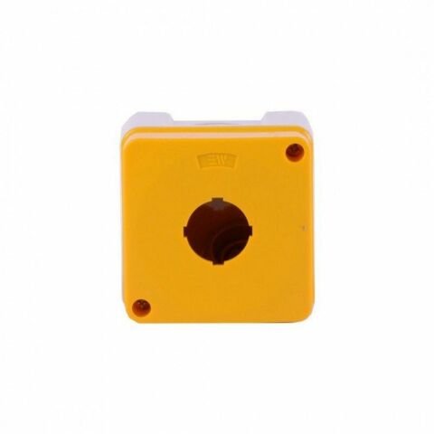 METE ENERJİ 1' Lİ TERMOPLASTİK ACİL STOP KUTUSU(SARI)  4021010508