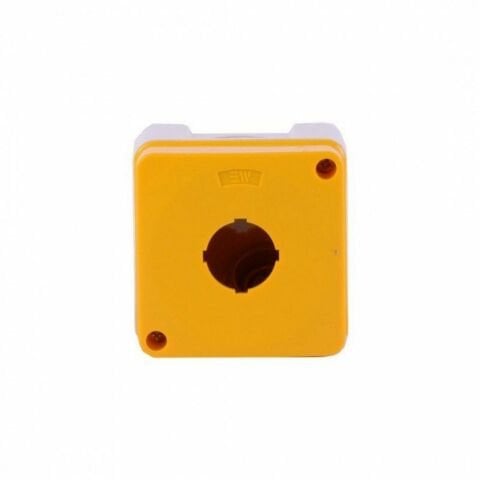 METE ENERJİ 1' Lİ TERMOPLASTİK ACİL STOP KUTUSU(SARI)  4021010508