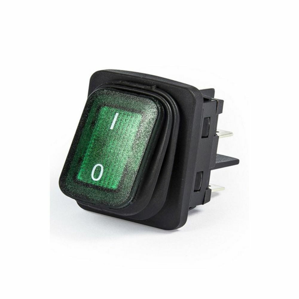 EMAS A54B1Y11 2NA 30X22MM SİYAH GÖVDELİ TERMİNALLİ IŞIKLI SWİTCH